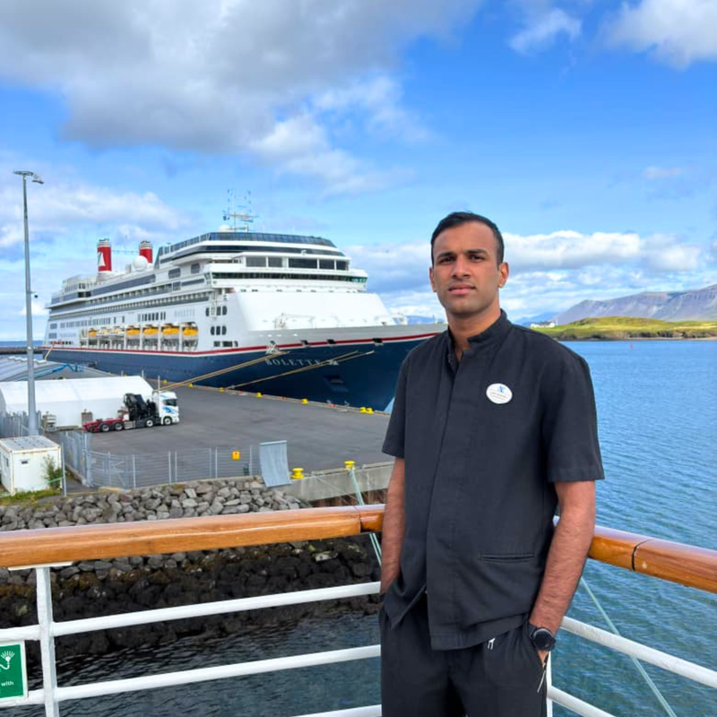Lanroy Mendonca, Housekeeping Utility, Fred. Olsen Cruise Lines